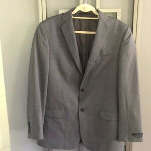 NWT Marc Anthony Gray suit jacket dress jacket modern fit size 40 regular